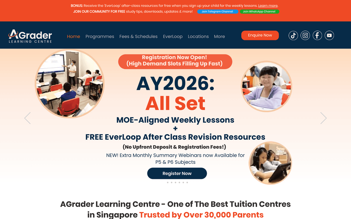 Corporate marketing site