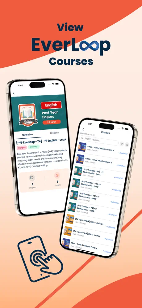 Educator app screen 2