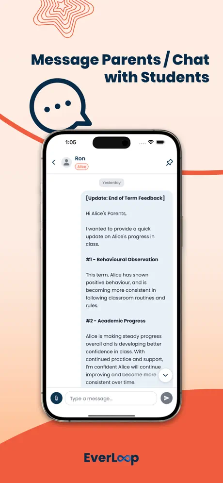 Educator app screen 7