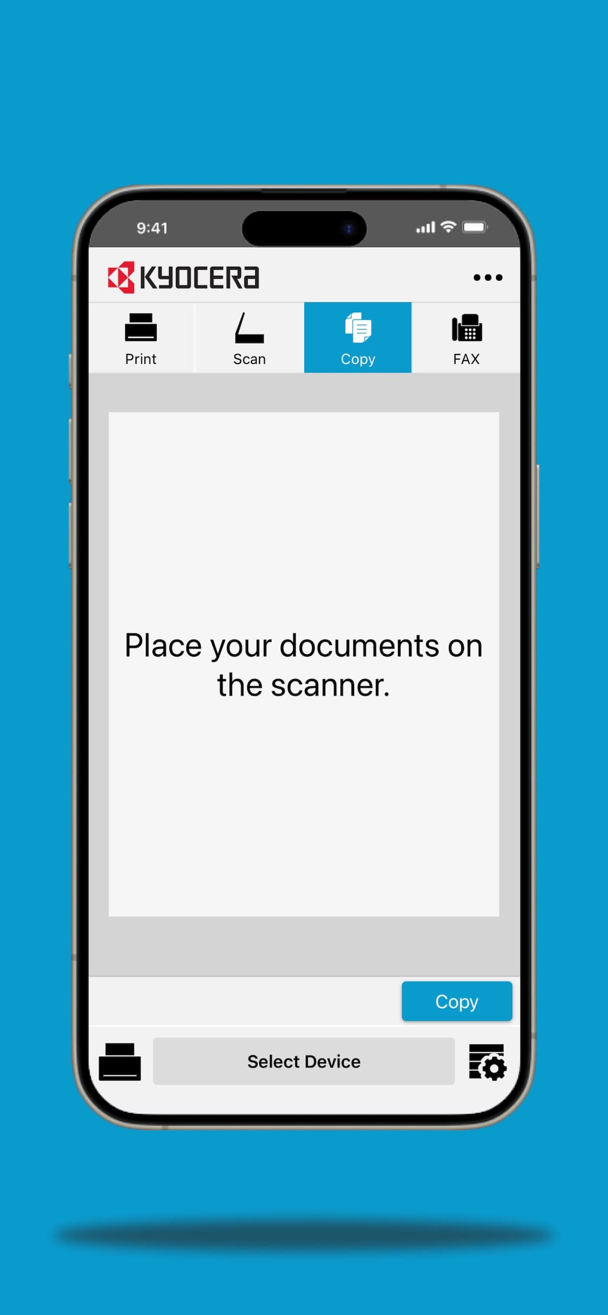 KYOCERA Mobile Print screen 1