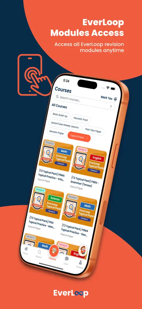 Student app screen 2
