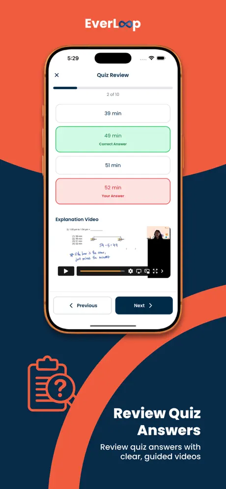 Student app screen 8